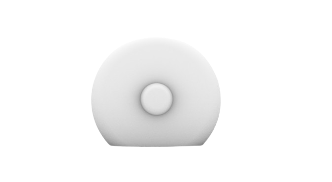 NoPrint Kamera-Rendering - weiße Vorderseite